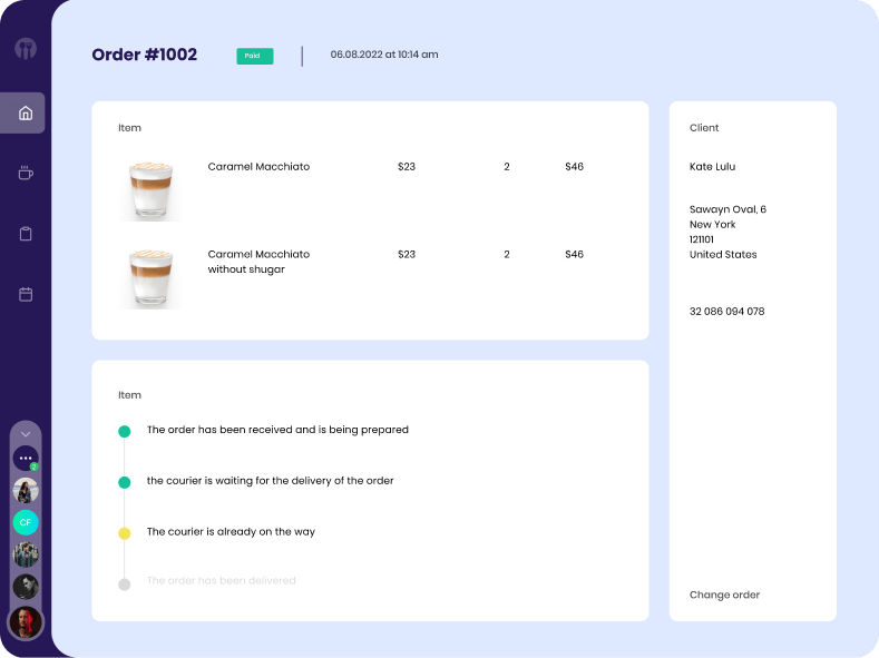 Order information